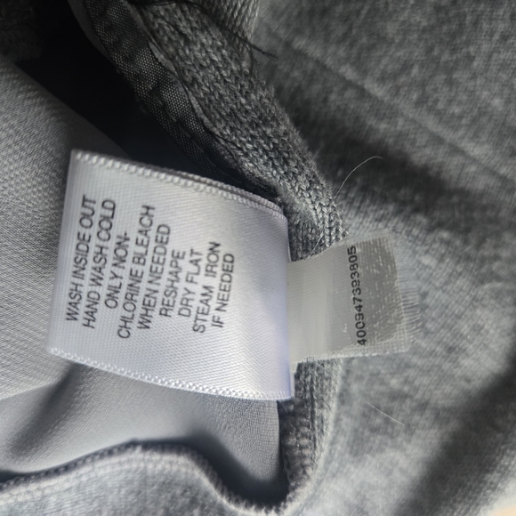 Simply Vera Vera Wang Gray Cardigan Sweater with Cozy Knit - Picture 6 of 7